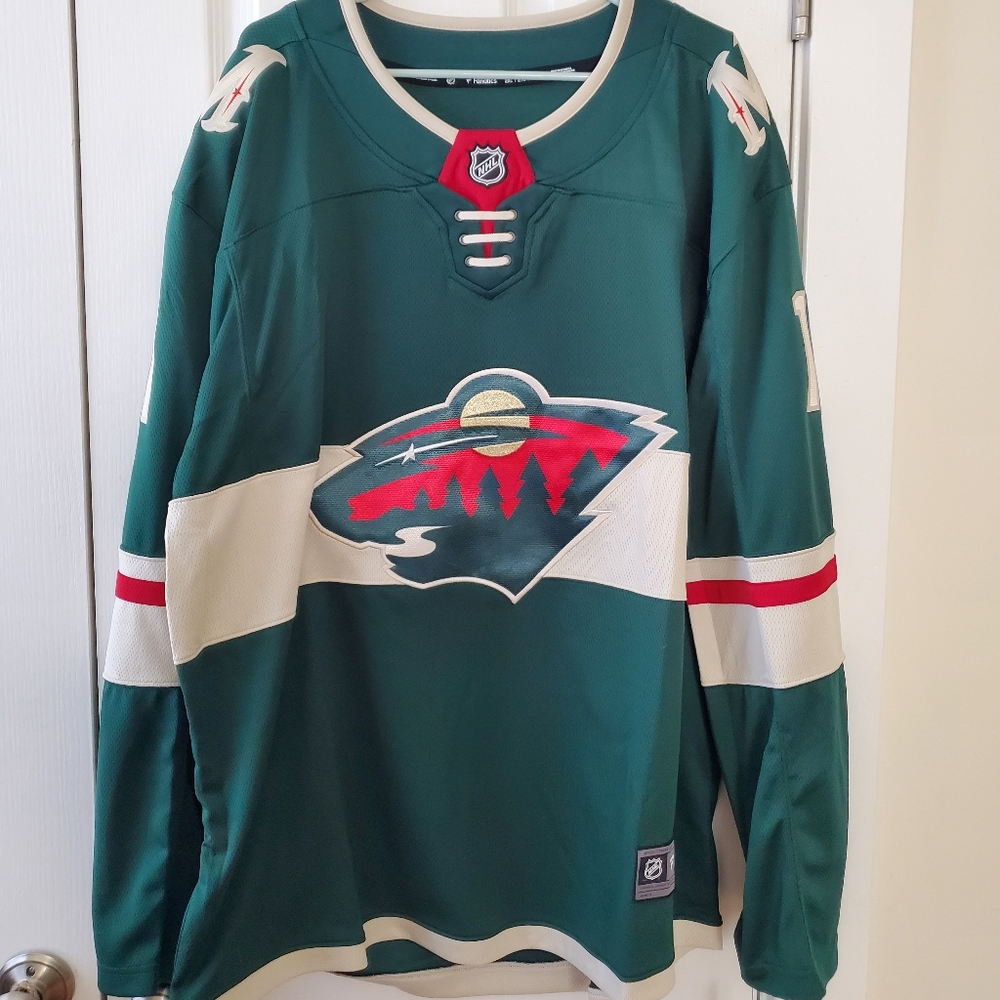 NWT FANATICS MINNESOTA WILD JERSEY